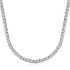 [LUXE]Elegant Tennis Chain Necklace