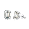 [LUXE]Dazzling Square Shape Earrings