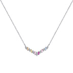 [LUXE]Dazzling Rainbow Necklace