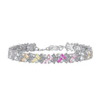 [LUXE]Dazzling Unique Multi Shape Daily Bracelet