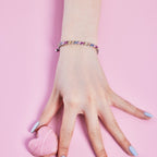 [LUXE]Ornate Sparkling Multi Cut Party Bracelet