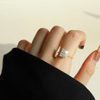[LUXE] Bague de fiançailles luxueuse de 4,0 carats