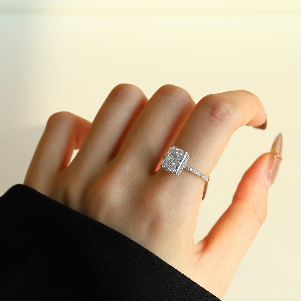 [LUXE] Bague de fiançailles luxueuse de 4,0 carats