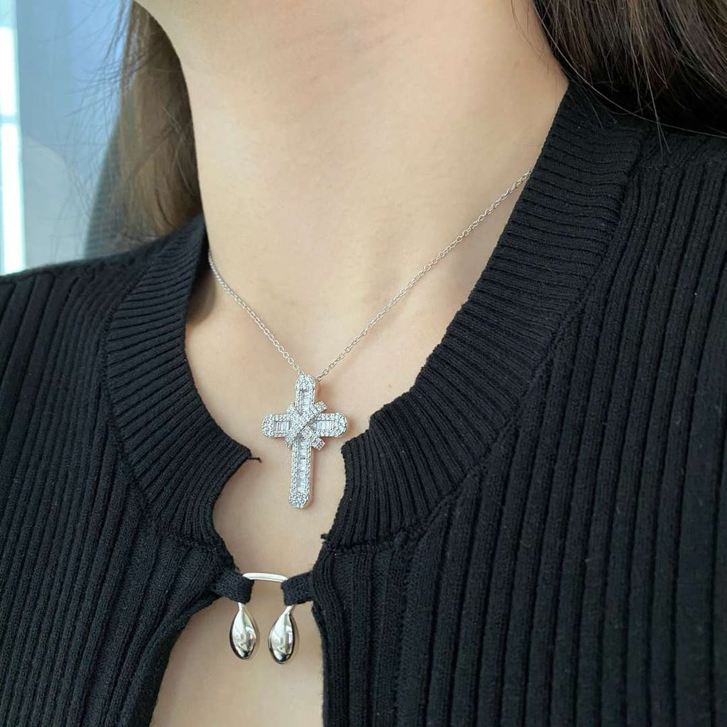 [LUXE] Collier Gypsophile avec Diamants