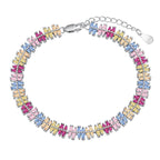 [LUXE]Sparkling Exquisite Multi Cut Party Bracelet
