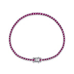 [LUXE]Dazzling Colorful Round Cut Daily Bracelet