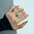 [LUXE] Bague de fiançailles luxueuse de 4,0 carats