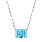 [LUXE]Luxurious Square Shape Colorful Necalack