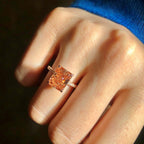 [LUXE] Bague de fiançailles luxueuse de 4,0 carats
