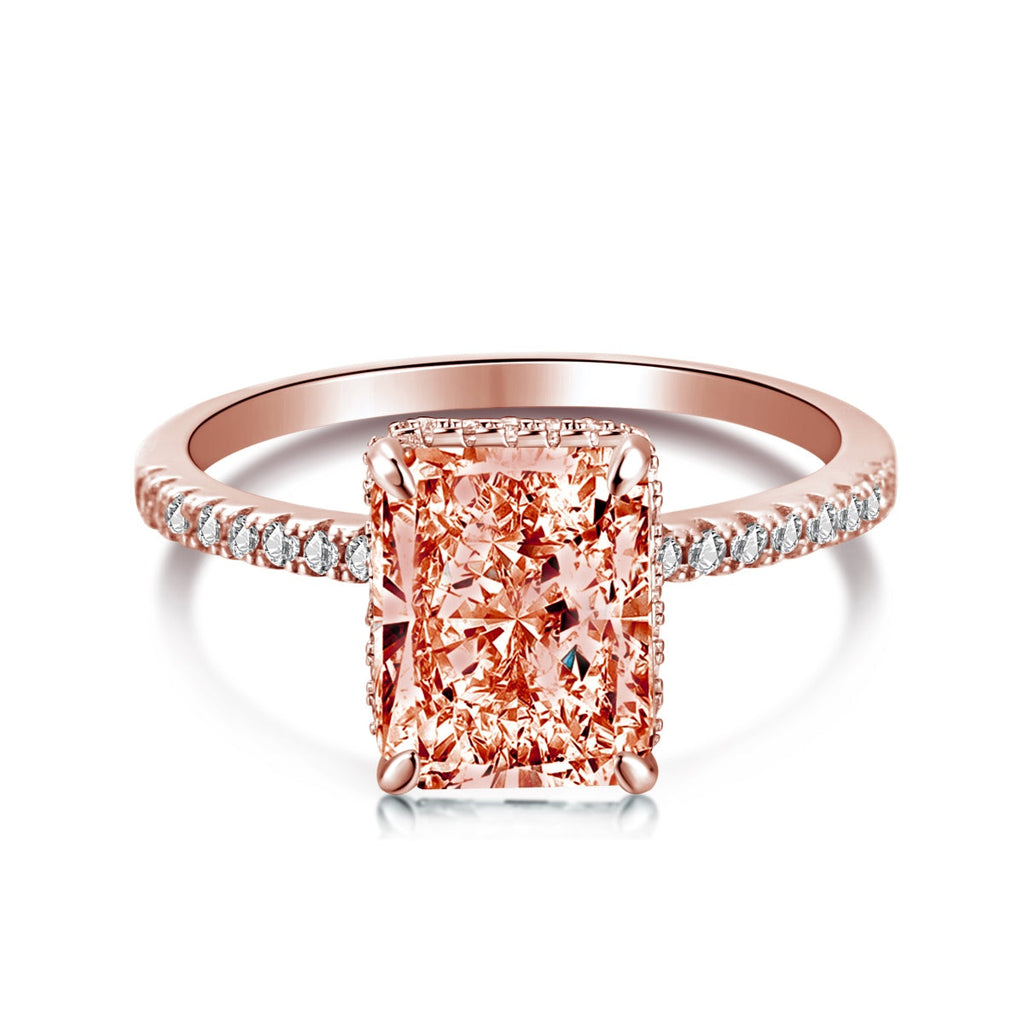[LUXE] Bague de fiançailles luxueuse de 4,0 carats