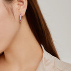[LUXE]Unique Round Cut Daily Earrings