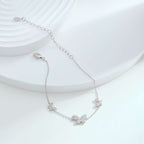 [LUXE]Delicate Butterfly Pendant Bracelet