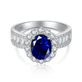 [LUXE]1.5 Carat Dazzling Charming Oval Cut Banquet Ring