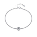 [LUXE]Exquisite Oval Shape Bracelet