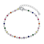 [LUXE]Colorful Bead Array Bracelet