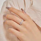 [LUXE] Bague quotidienne unique et colorée en forme de marquise