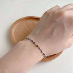 [LUXE]Colorful Bead Array Bracelet