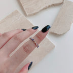 [LUXE]Unique Trapezoid Cut Daily Ring
