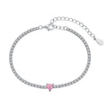 [LUXE]0.5 Carat Elegant Romantic Heart Shape Lover Bracelet