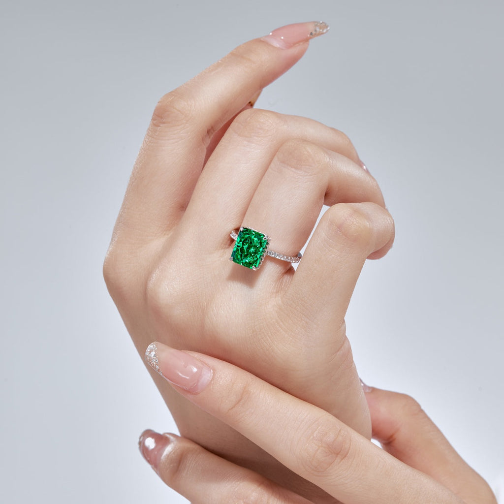 [LUXE] Bague de fiançailles luxueuse de 4,0 carats