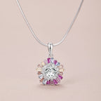 [LUXE]Charming Flower Colorful Necklace