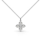 [LUXE]Four-Leaf Clover And Eight-Pointed Star Necklace