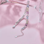 [LUXE]Radiant Colorful Emerald Cut Party Bracelet