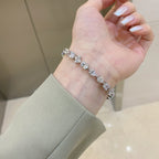 [LUXE]Unique Exquisite Multi Cut Daily Bracelet