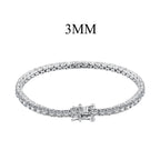 [LUXE]Radiant Colorful Round Cut Party Bracelet