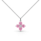 [LUXE]Four-Leaf Clover And Eight-Pointed Star Necklace