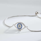 [LUXE]Dazzling Eye Shape Necklace