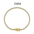 [LUXE]Radiant Colorful Round Cut Party Bracelet