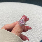 [LUXE]Luxurious Eternity Flower Shape Banquet Ring