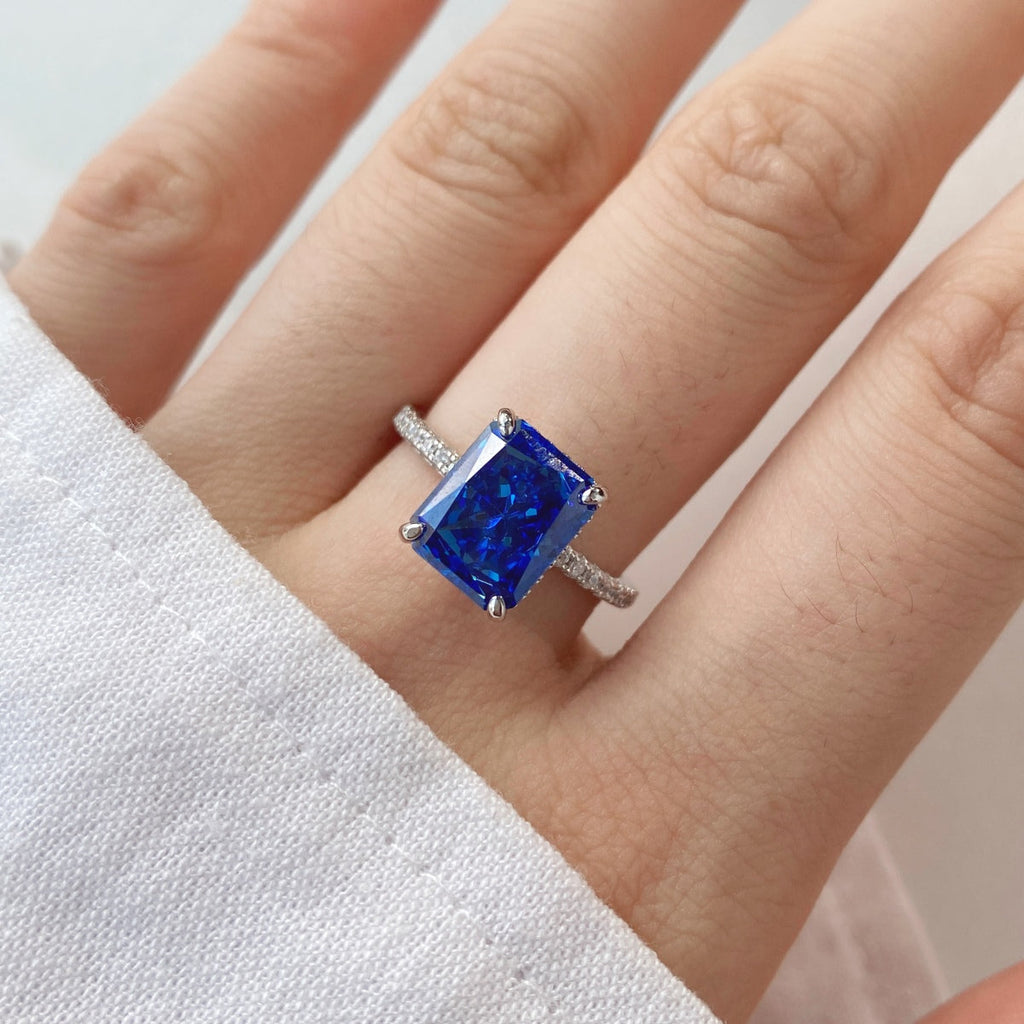 [LUXE] Bague de fiançailles luxueuse de 4,0 carats
