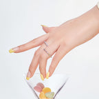 [LUXE] Charmante bague quotidienne colorée à coupe ronde