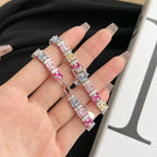[LUXE]Delicate Colorful Multi Cut Party Bracelet