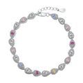 [LUXE]0.25 Carat Radiant Water Drop Shape Daily Bracelet