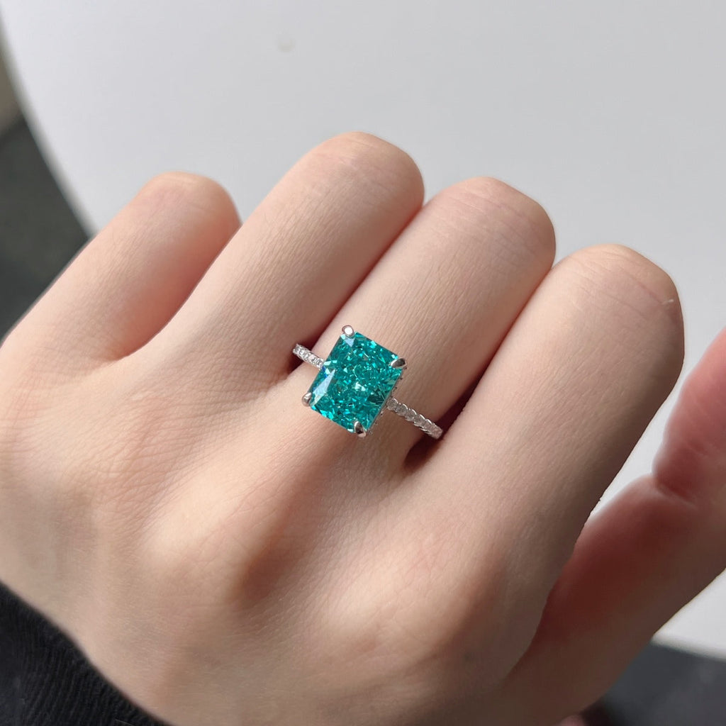 [LUXE] Bague de fiançailles luxueuse de 4,0 carats