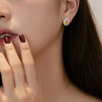 [LUXE]Delicate Gorgeous Pear Cut Daily Earrings