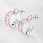 [LUXE]Radiant Heart Cutout Earrings