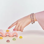 [LUXE]Ornate Sparkling Round Cut Party Bracelet