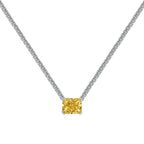 [LUXE]4.0 Carat Elegant Radiant Cut Necklace