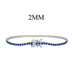[LUXE]Radiant Colorful Round Cut Party Bracelet
