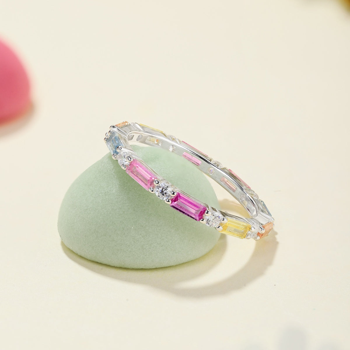 [LUXE] Bague quotidienne élégante à coupe radieuse Lively In Shades