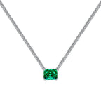 [LUXE]4.0 Carat Elegant Radiant Cut Necklace