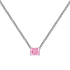 [LUXE]4.0 Carat Elegant Radiant Cut Necklace