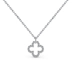 [LUXE]Four-Leaf Clover Hollow Design Exquisite Necklace