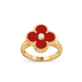 [LUXE JEWELRY]CLOVER DIAMOND RING GOLD COLLECTION
