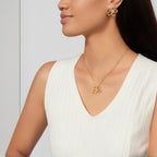 [LUXE JEWELRY] Flowerlace Earring Diamond 5 stones