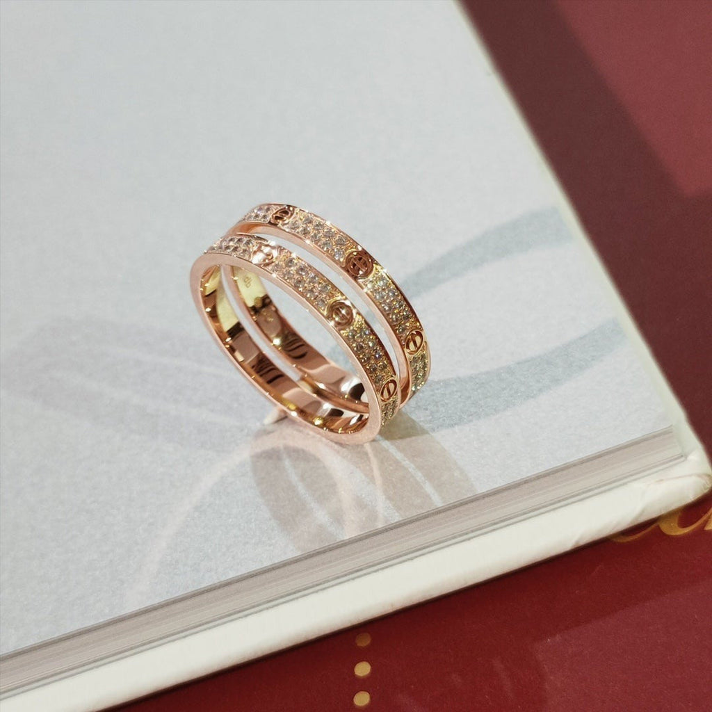 [LUXE JEWELRY] LOVE RING 2.65MM DIAMOND